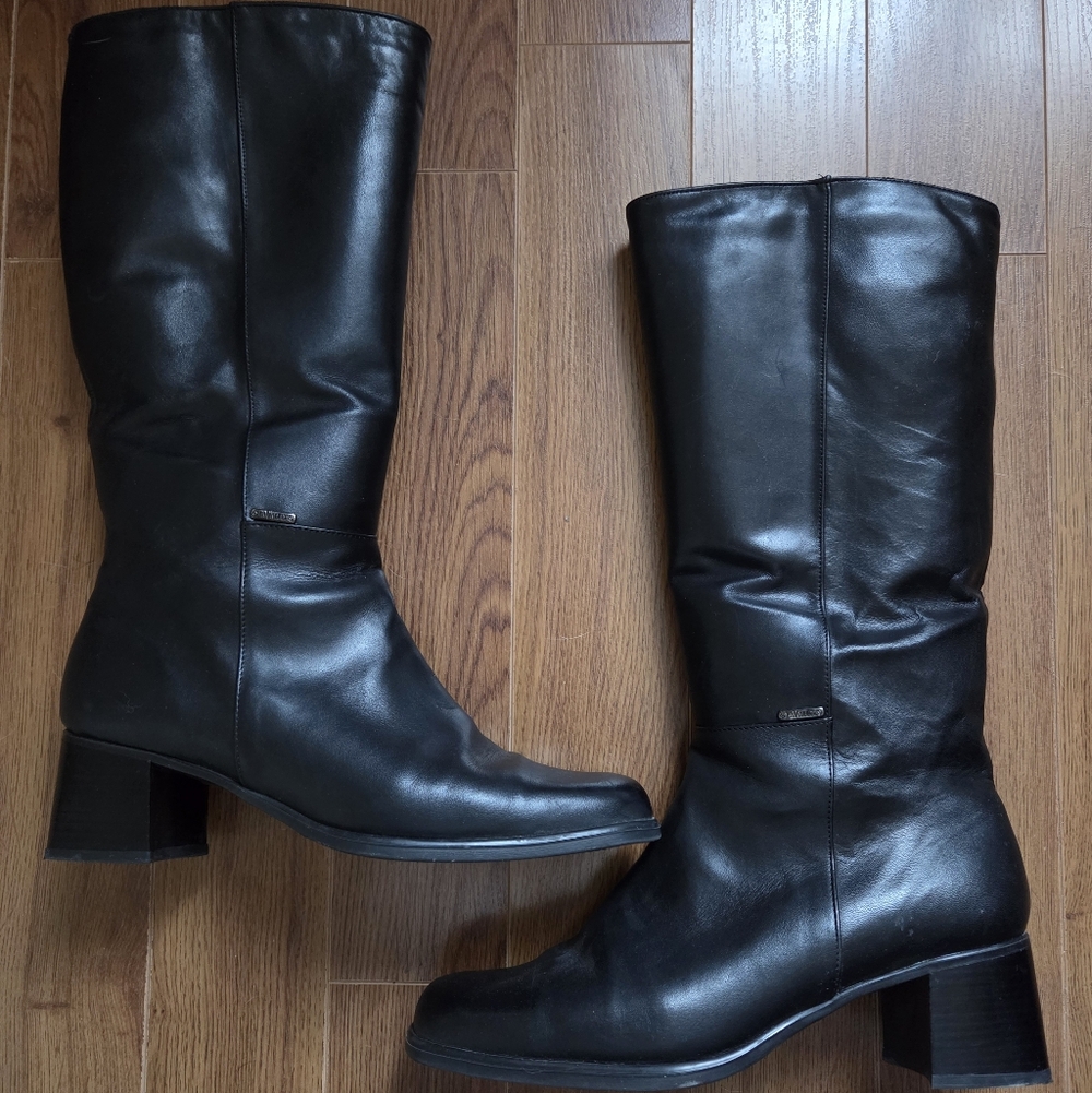 Black Knee-High Boots